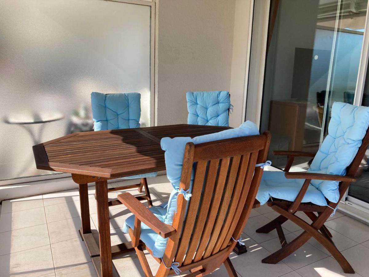 Residence Avec Piscine, Plage A 100 M, Cannes Et Juan Les Pins A 5 Min, Wifi Гольф-Жуан Экстерьер фото